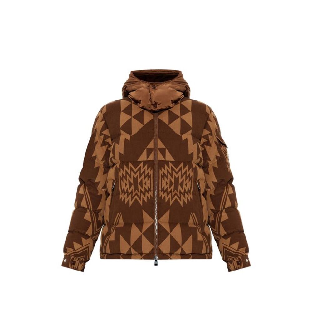 Moncler Brown Jackets - Padded & Down Jackets Men